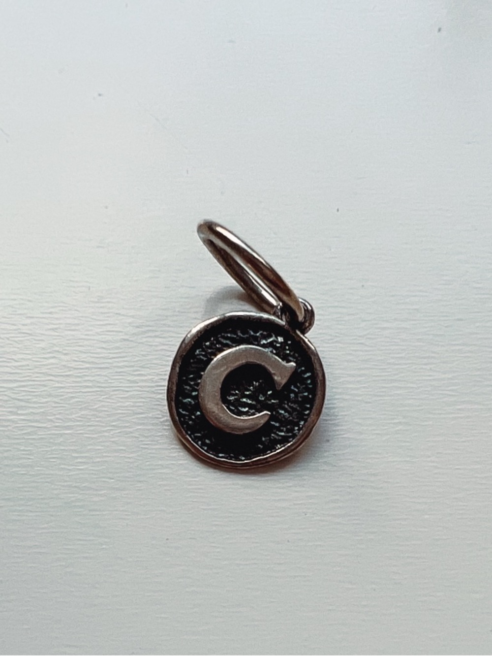 Grace&Heart Sterling Silver C Charm